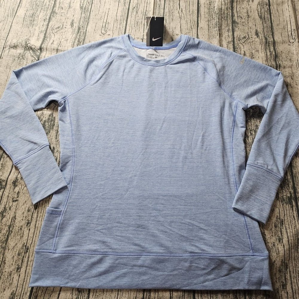 Nike Women's Light Blue Sweatshirt